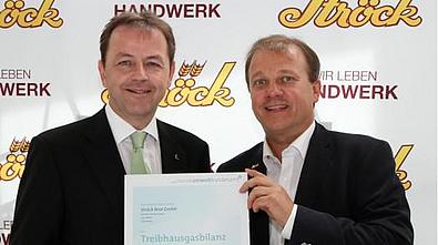 Bundesminister Niki Berlakovich mit Gerhard Ströck