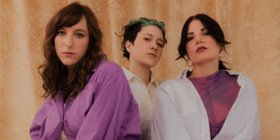 Dora de Goederen, Viktoria Kirner und Tamara Leichtfried von der Band DIVES