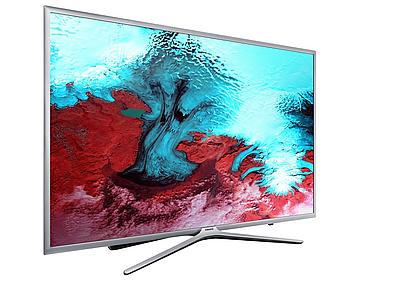 Fernseher von SAMSUNG 32" Flat LED Smart TV K5670 aus der Schräge