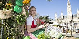 Unter einem Baum sitzen und picknicken: so fängt der Frühling an