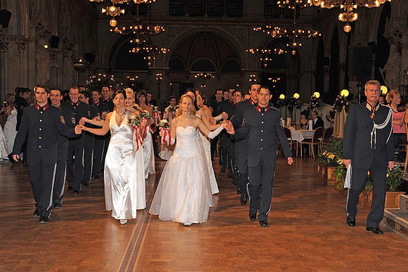 Wiener Polizeiball im Februar 2024 Rathaus Wien