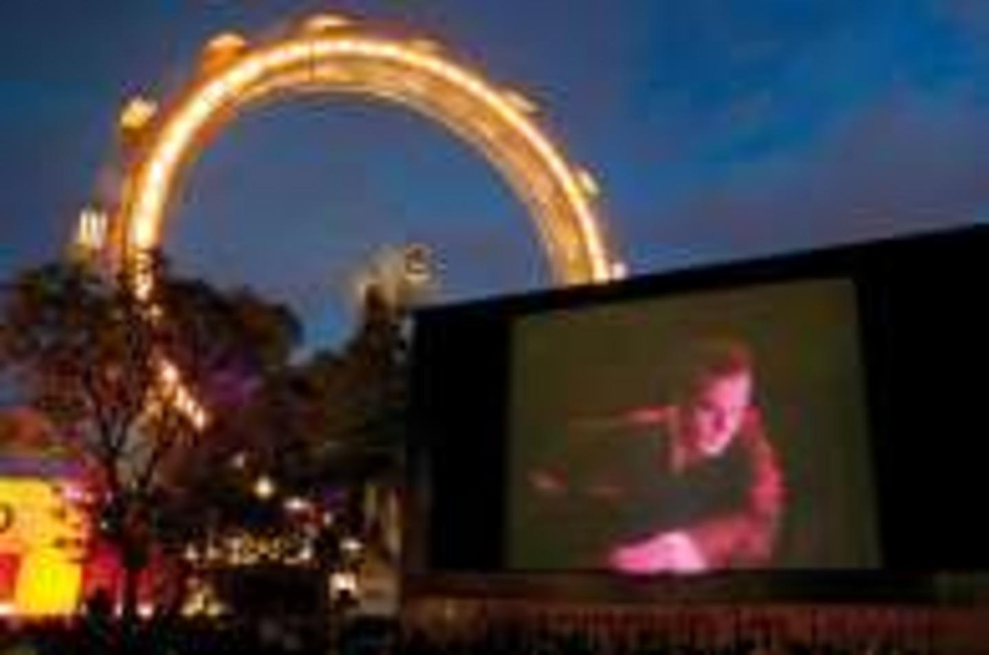 Riesenrad im Prater bei Nacht