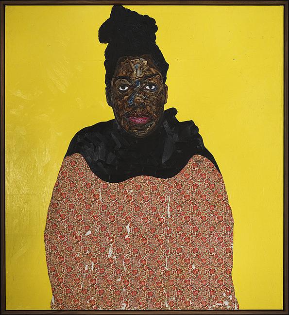 Bild von Amoako Boafo, Enyonam’s Black Shawl, 2020