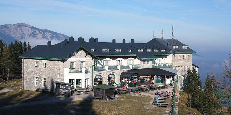 Raxalpen Berggasthof Vollansicht