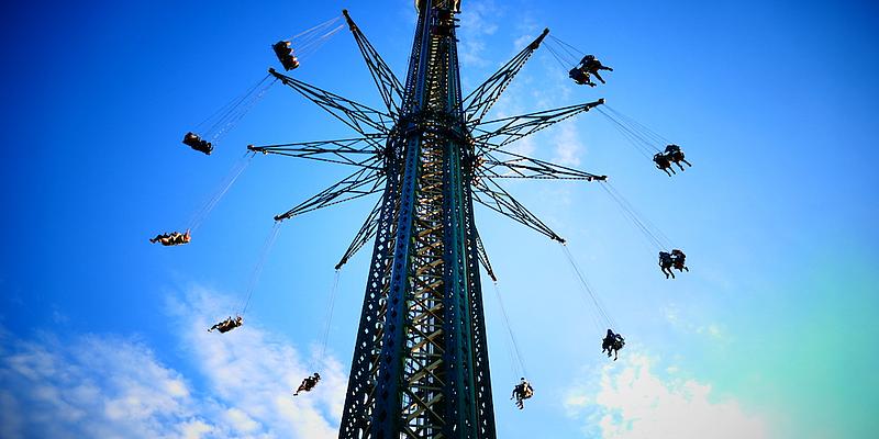 Praterturm von unten