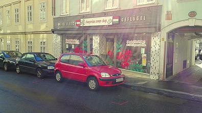 Der Hungarian Corner Shop in der Reindorfgasse