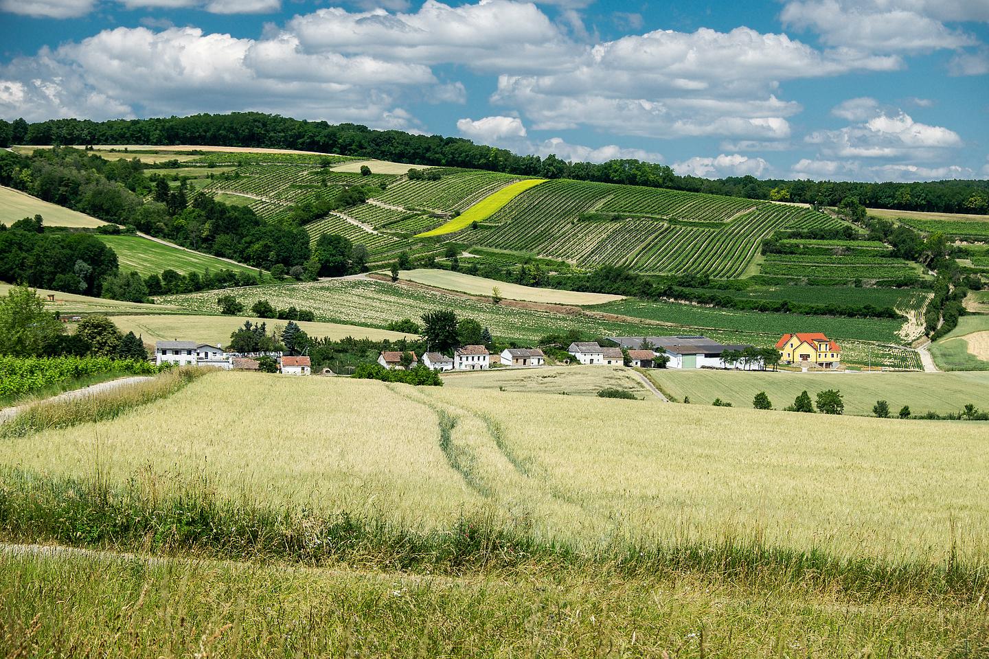 Häuser am Jakobsweg