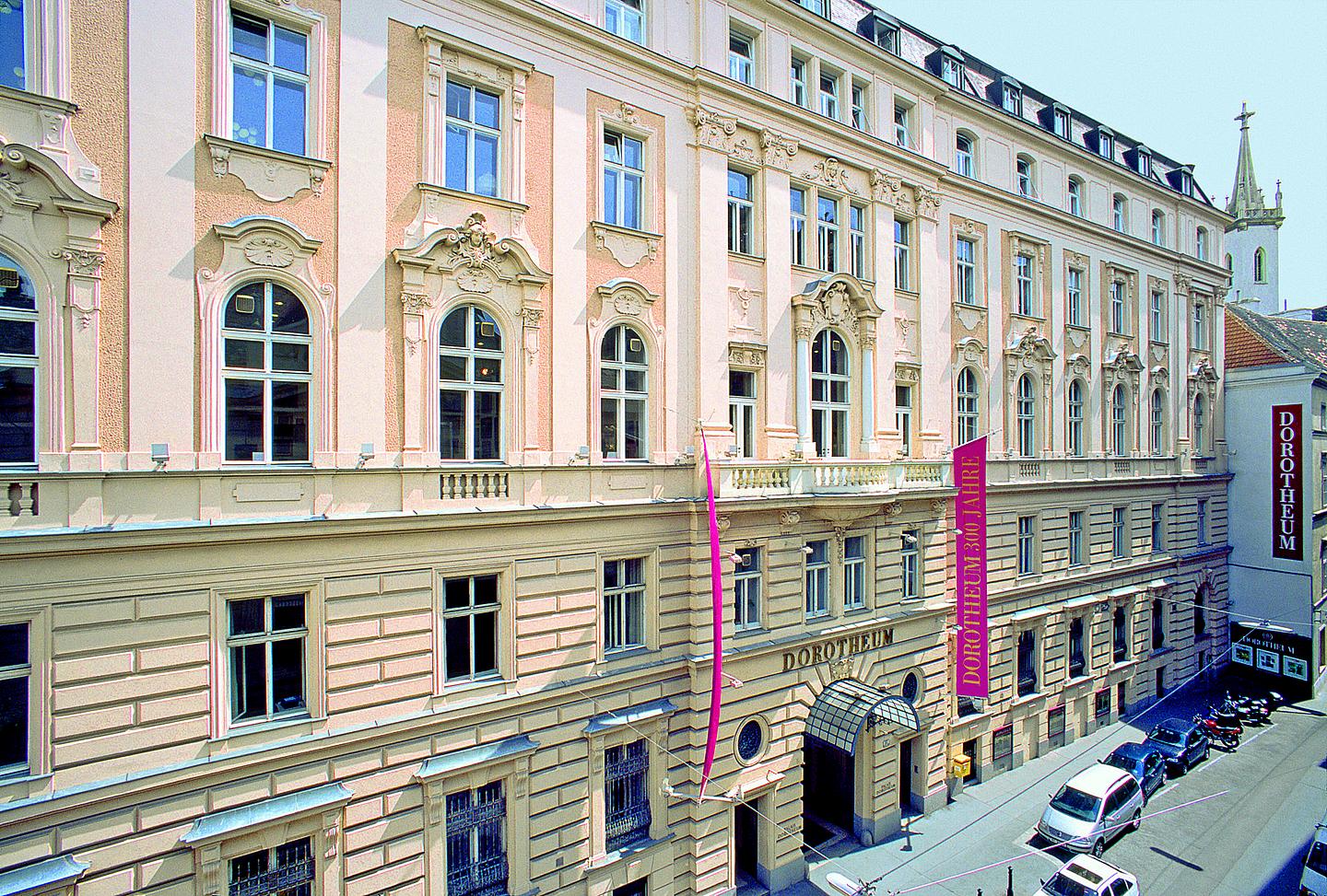 Palais Dorotheum in Wien von Außen 