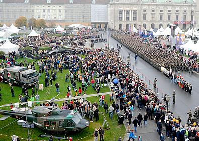 Heldenplatz Nationalfeiertag Angelobung