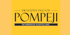 Logo der Ausstellung Die letzten Tage von Pompeji