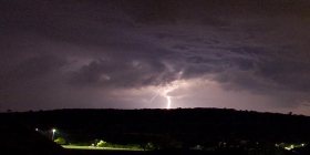 Blitz, Gewitter und Sturm