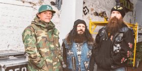 Die Bandmitglieder von Zakk Sabbath Zakk Wylde, Blasko und Joey Castillo