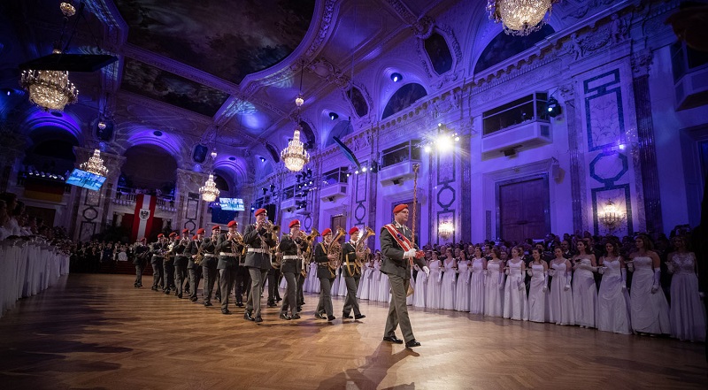 Ball der Offiziere in der Hofburg