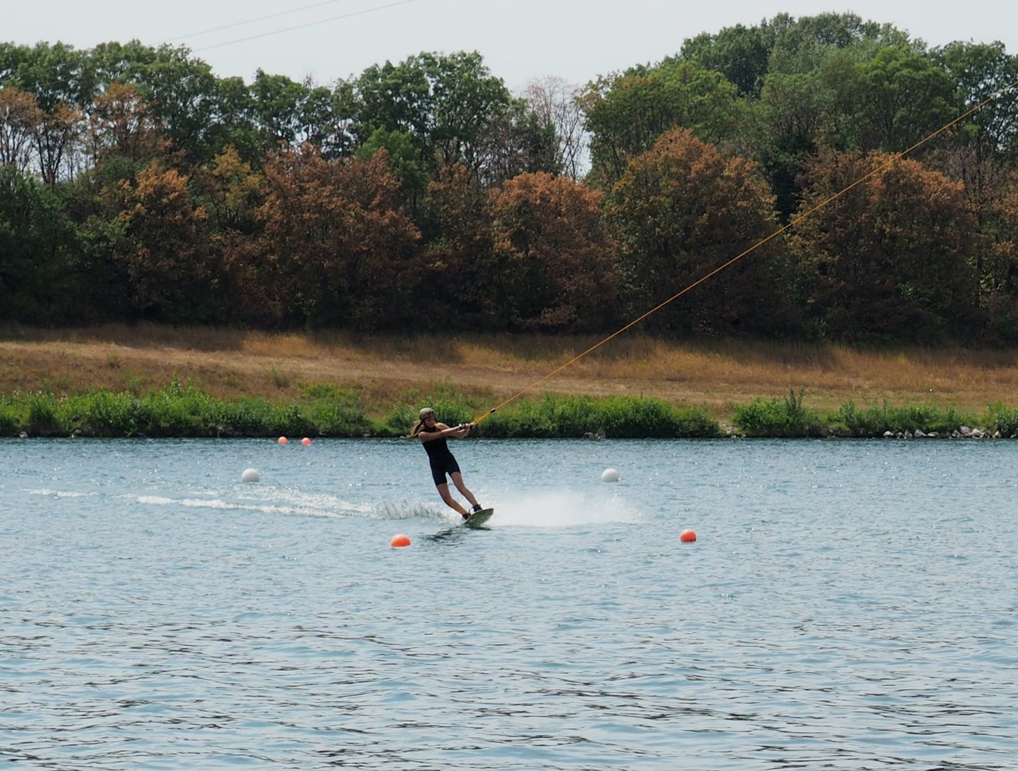 Wake Boarden auf der Donau