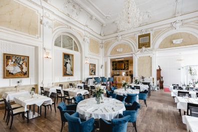 Das Palaisrestaurant mit stilvollem Ambiente und Gewölbe