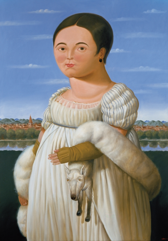 Ein Bild des Künstlers Fernando Botero